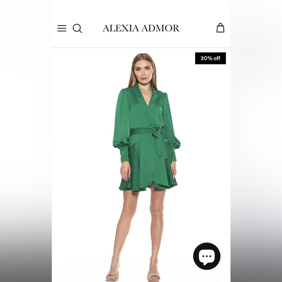 Alexia Admor Phoebe Wrap Dress - Picture 2 of 4